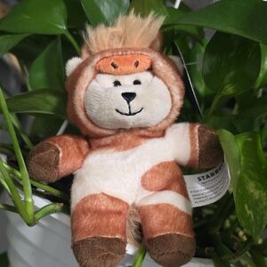 Limited Edition Starbucks Bearista Keychain 2026 Winter ! Year Of The Horse